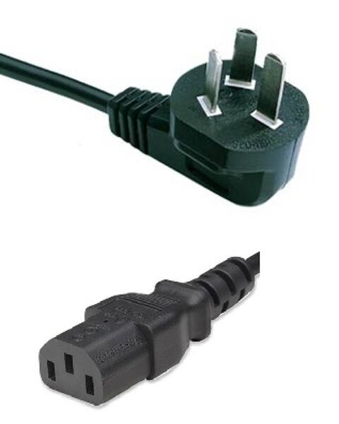 cable électrique type I : Chine, Australie, Argentine 4 Beauchamp (95)