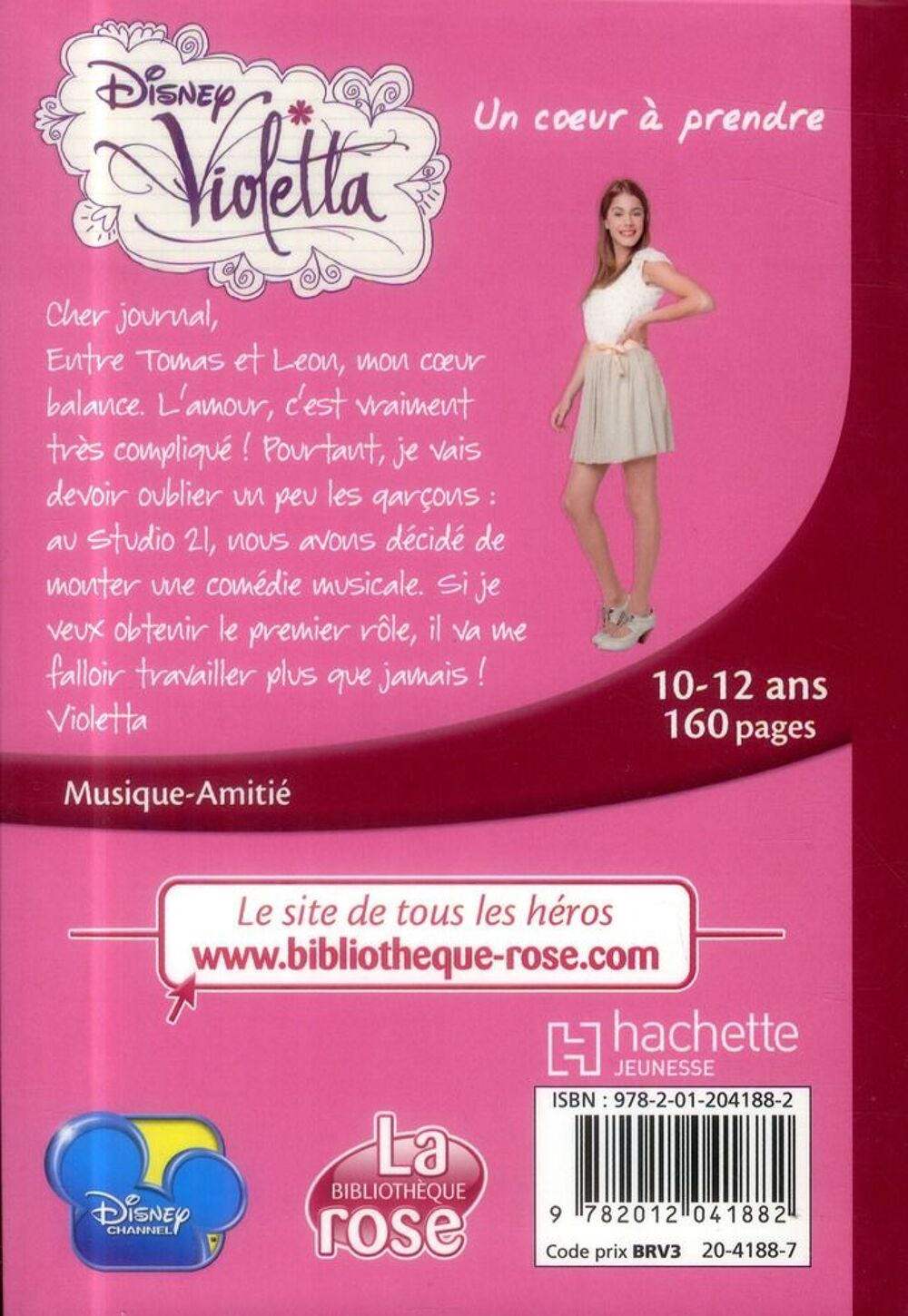 Violetta t.2 : un coeur &agrave; prendre Livres et BD