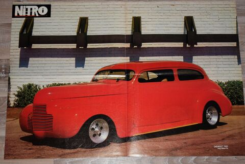 Poster Nitro  Chevrolet 1956 et Chevrolet 1940...Anne 1990 6 Roissy-en-Brie (77)