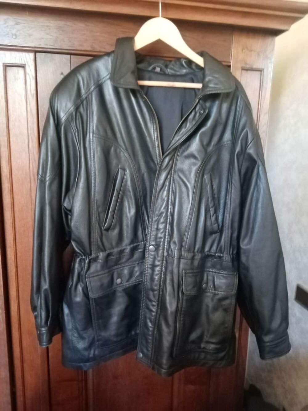 veste cuir Vtements