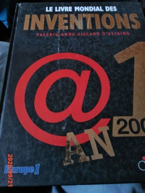 LE LIVRE MONDIAL DES INVENTIONS 2001 Ozenay (71)