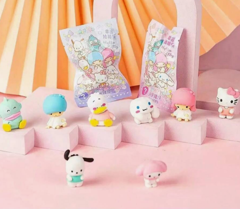 Figurine Sanrio Kitty hello japon manga anime TV jeu 1 Fèves (57)