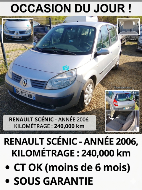 Renault scenic ii Scenic 1.6 16V Euro 4 Confort Dynamique