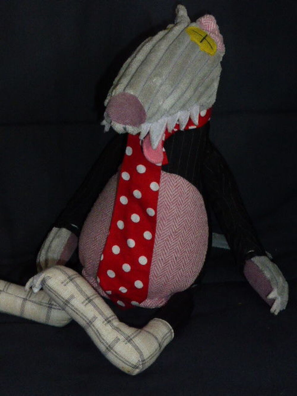 Peluche Original D&eacute;glingos Bigbos le loup Jeux / jouets