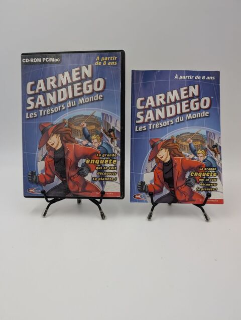 Jeu PC Carmen Sandiego : Les Trésors du Monde complet 4 Vulbens (74)