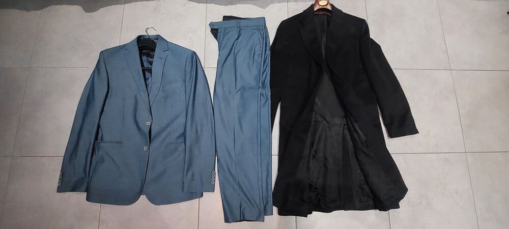 Costume Galileo Slim + Manteau Hiver Vêtements