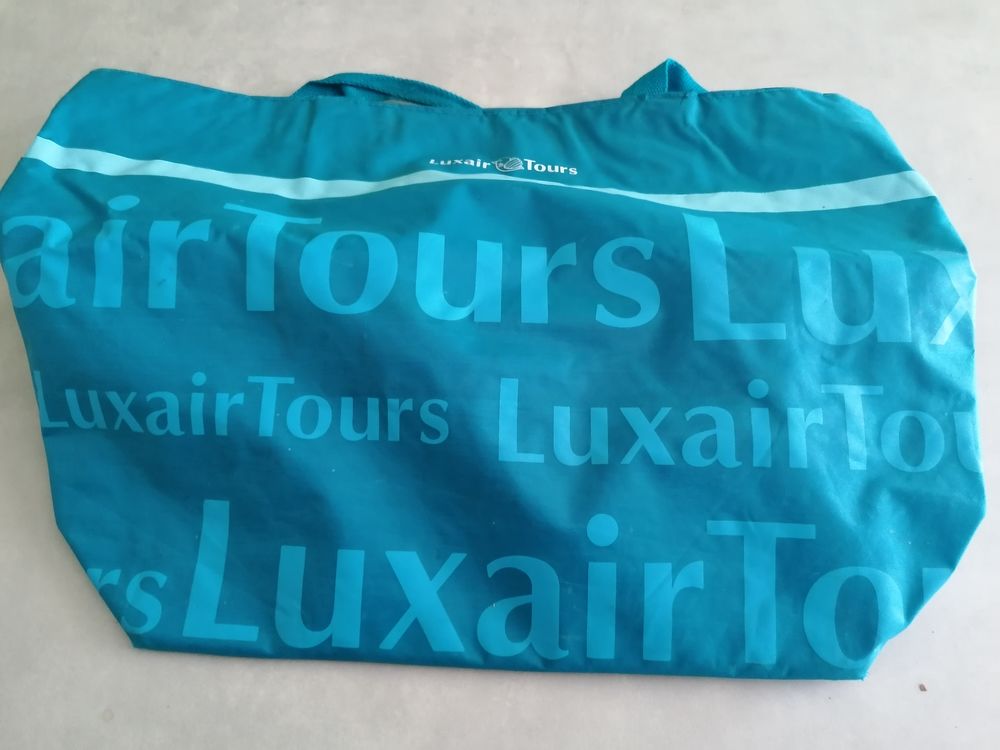 Sac publicitaire Luxair Tours Maroquinerie