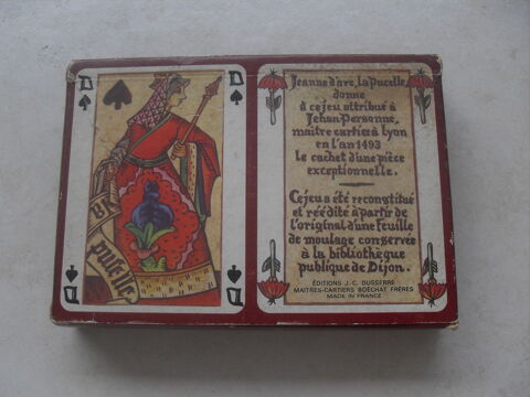 Jeux de cartes Jeanne d'Arc 20 Saint-Germain-au-Mont-d'Or (69)