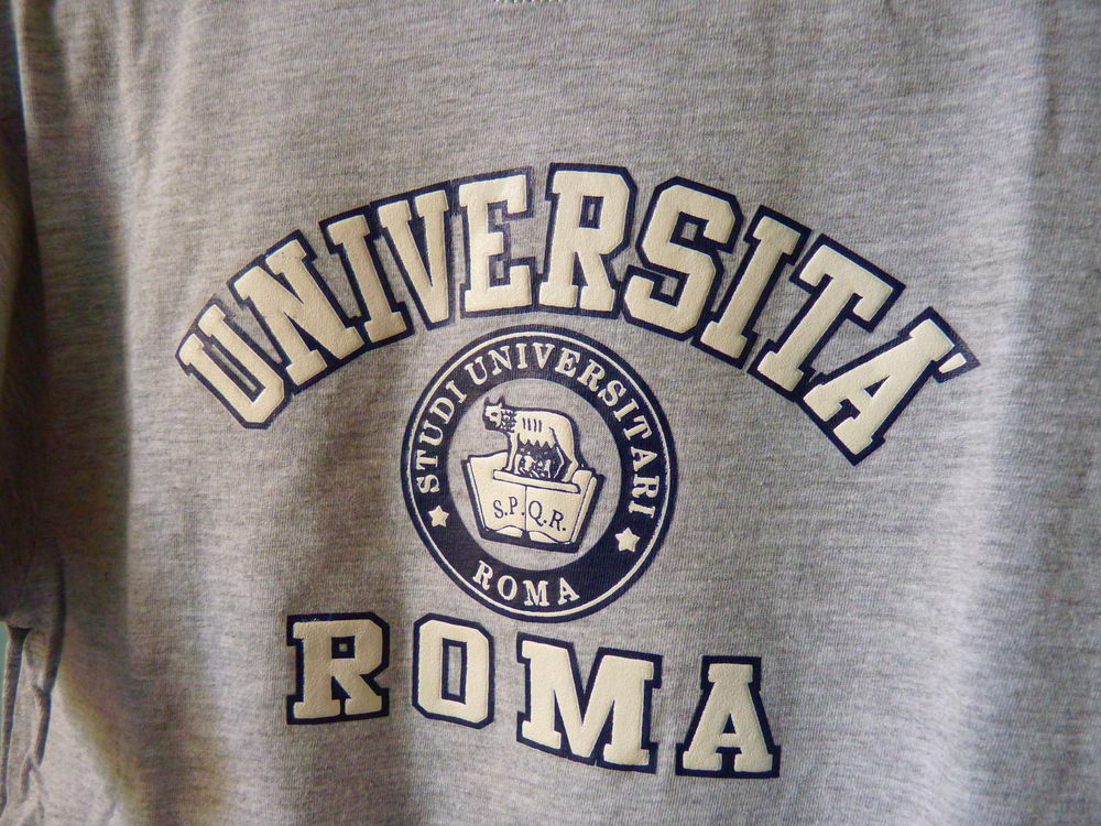 T-shirt Rome, Italie gar&ccedil;on 12 ans vacances TBE 