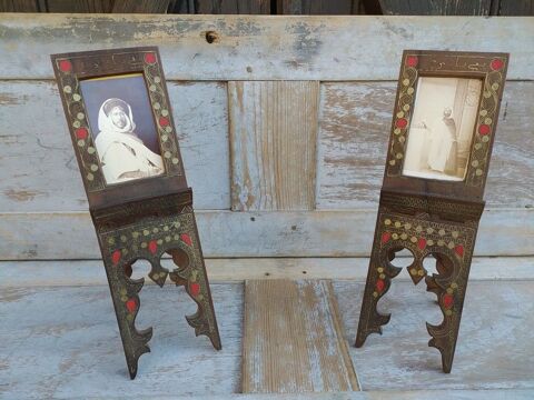 Anciens Cadres Porte Photo Orientaliste Alg�rie ca1900 75 Loches (37)