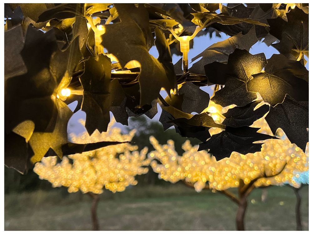 ERABLE ARTIFICIEL LUMINEUX GEANT 4,50 M ? D&Eacute;STOCKAGE Jardin