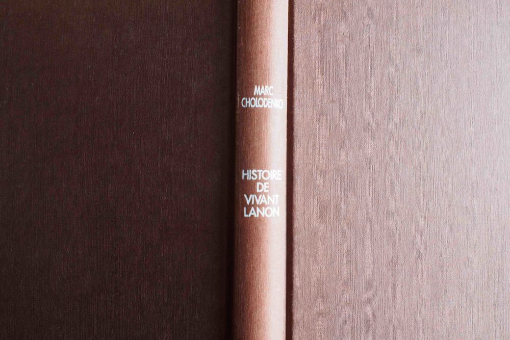 Histoire de Vivant Lanon - Marc Cholodenko, Livres et BD