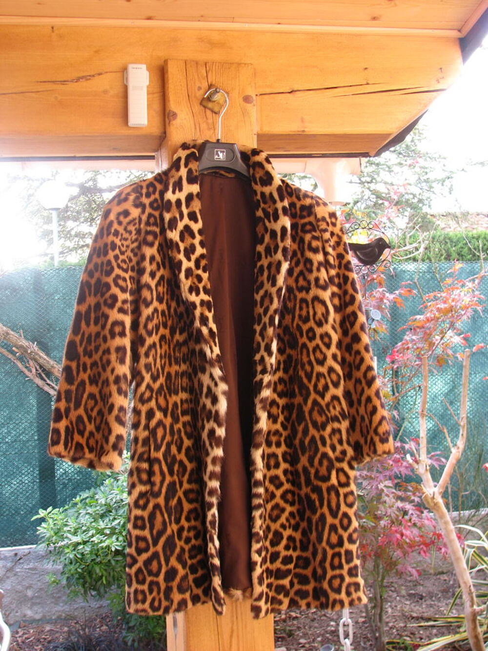 MANTEAU FOURRURE LEOPAR Vêtements