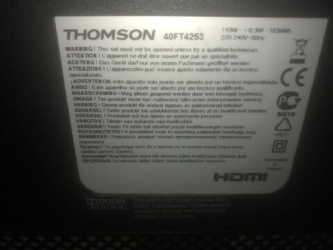 télé Thomson 102cm 100 Strasbourg (67)