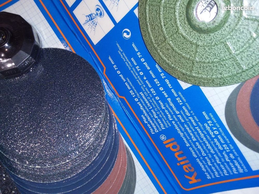 Plateau de pon&ccedil;age et d'affutage flexible Bricolage