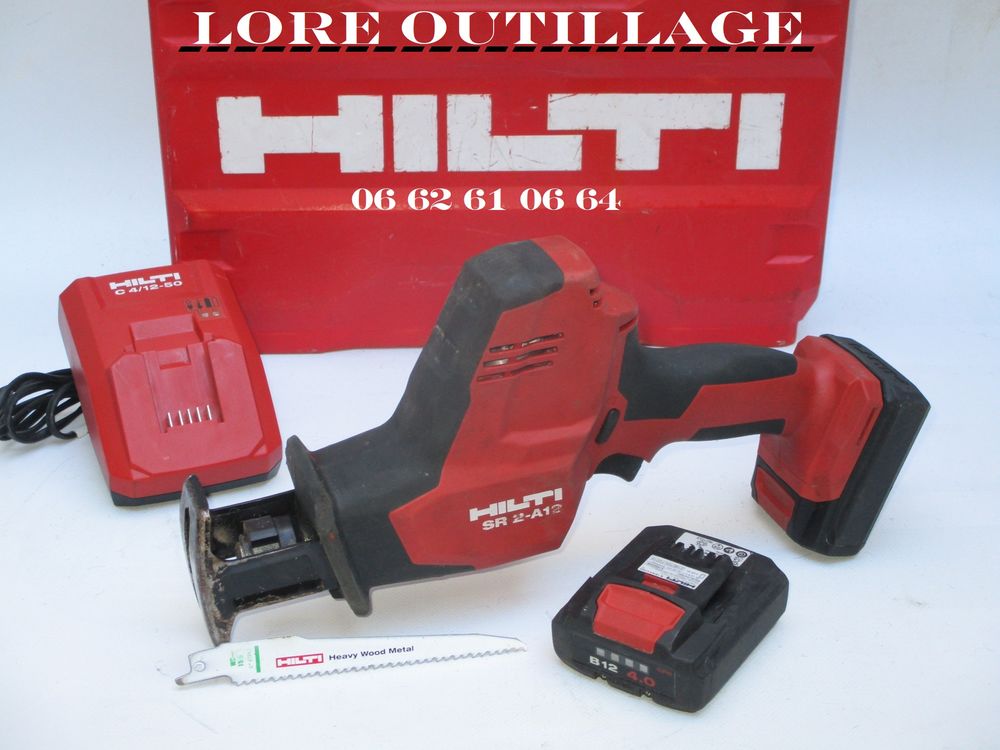 HILTI SR 2 A-12 - Scie sabre 12v Bricolage