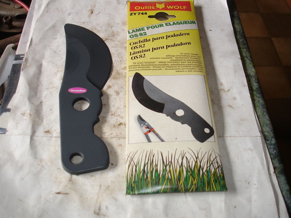 Lot de lames pour &eacute;lagueur WOLF OS82
Jardin