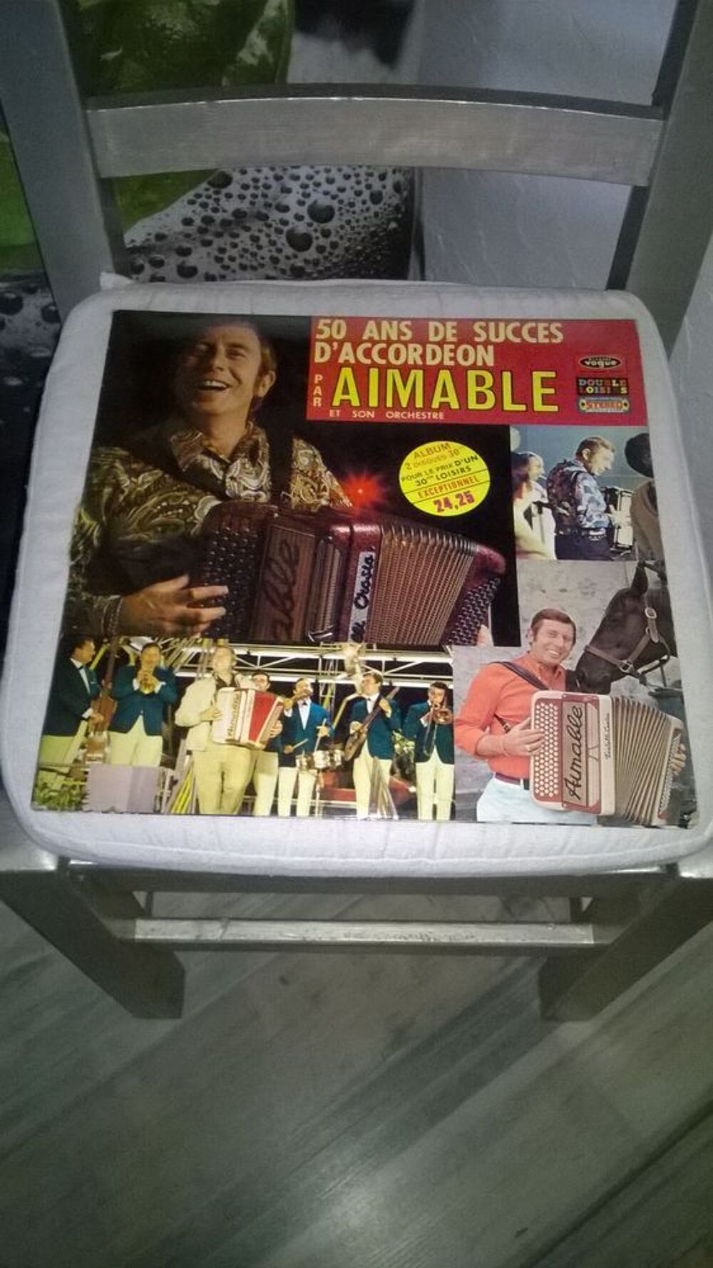 Vinyle Aimable
50 Ans De Succes D'accordeon
Excellent etat CD et vinyles