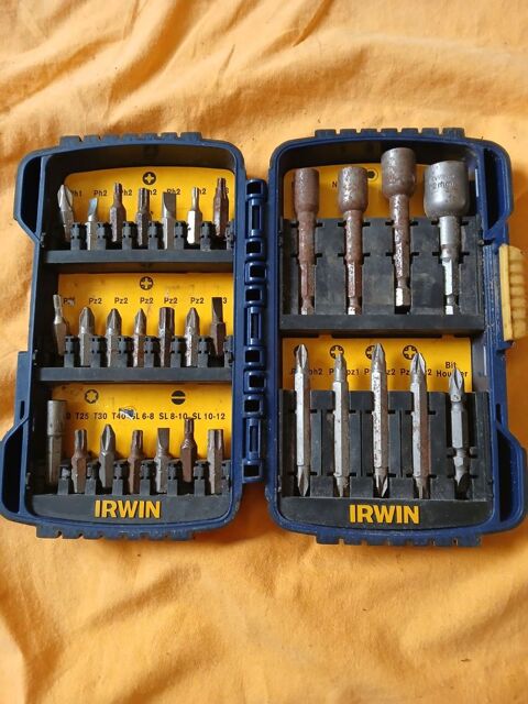 30 embouts de tournevis irwin  8 La Rochelle (17)