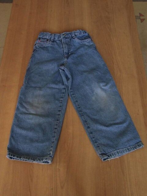 Jeans taille ajustable, style Baggy, Bleu d�lav�, 6�ans 2 Bagnolet (93)