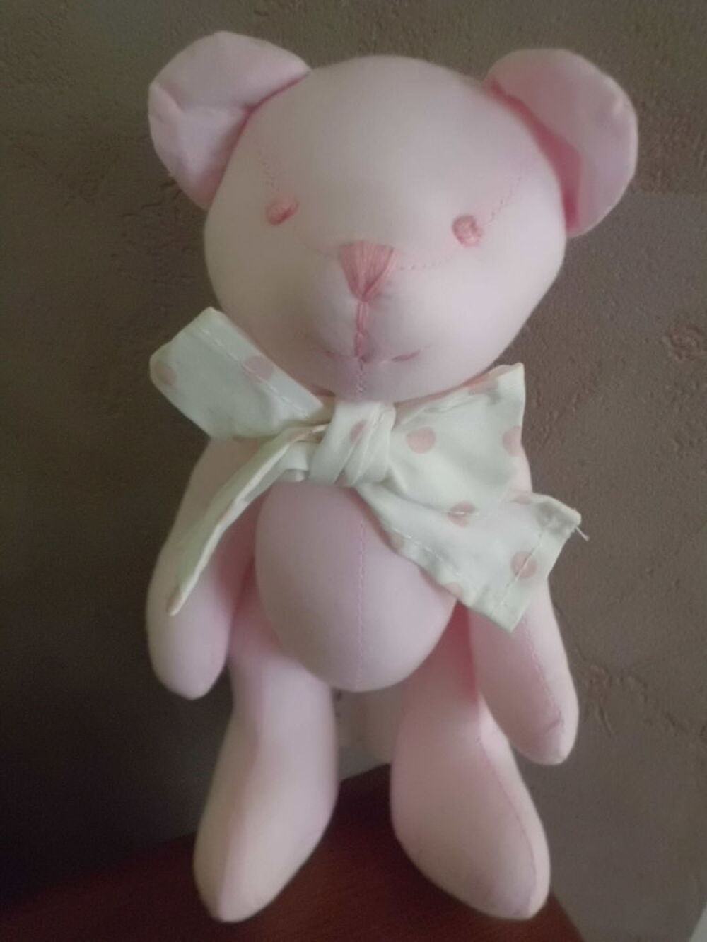 OURS EN TISSU ROSE PETIT PRAIA Jeux / jouets
