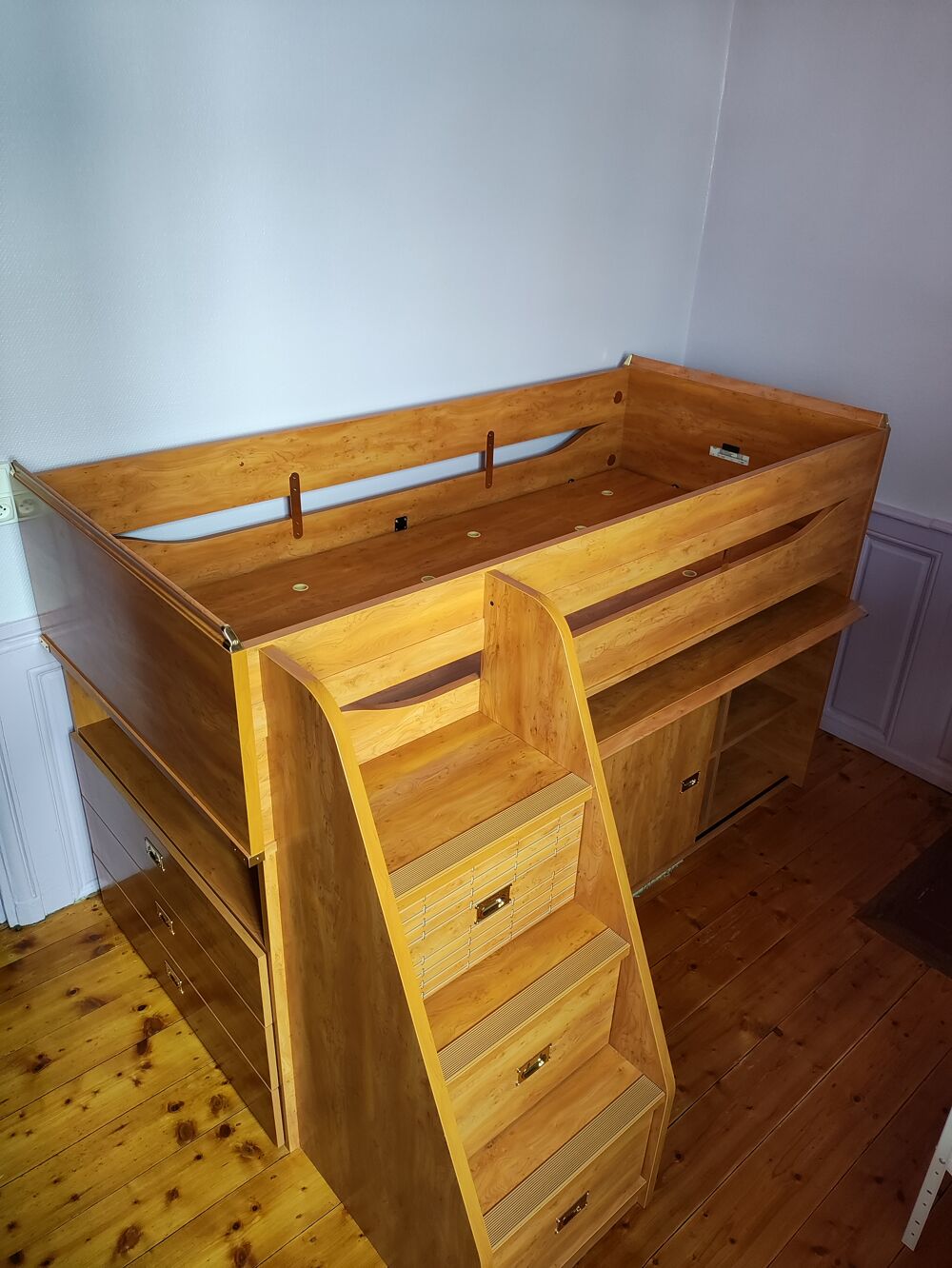 Lit Gautier+ matelas Mobilier enfants