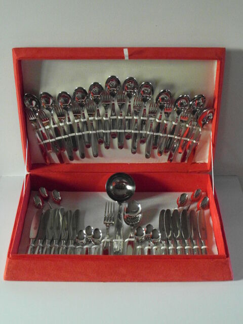 Coffret M�nag�re 51 pi�ces STAINLESS STEEL INOX 18/8 - Neuf  150 Goincourt (60)
