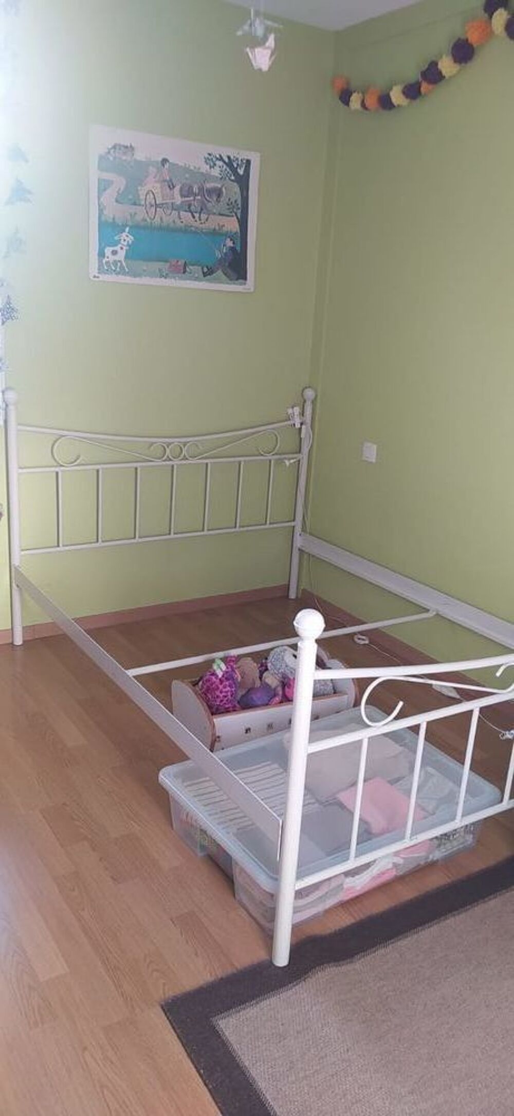 Lit 2 places + sommier Meubles