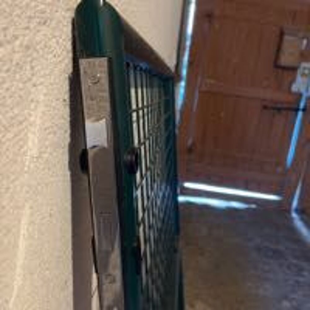 portillon de jardin neuf en acier vert:105*125 Jardin