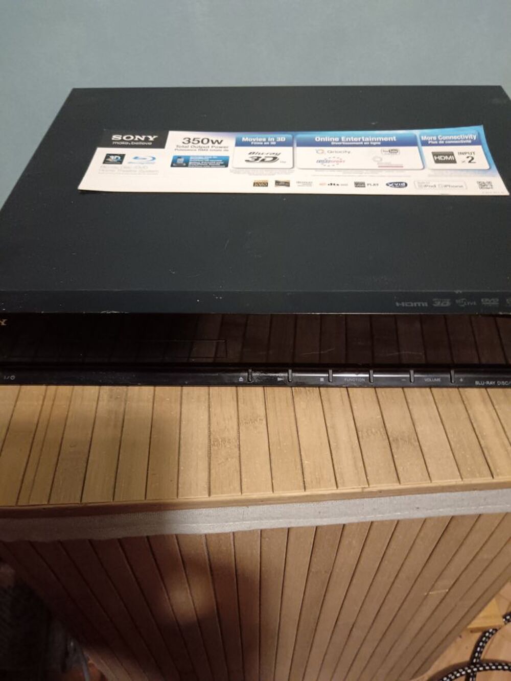 ensemble blu-ray Disc/DVD Home Theatre System, 350 W Photos/Video/TV