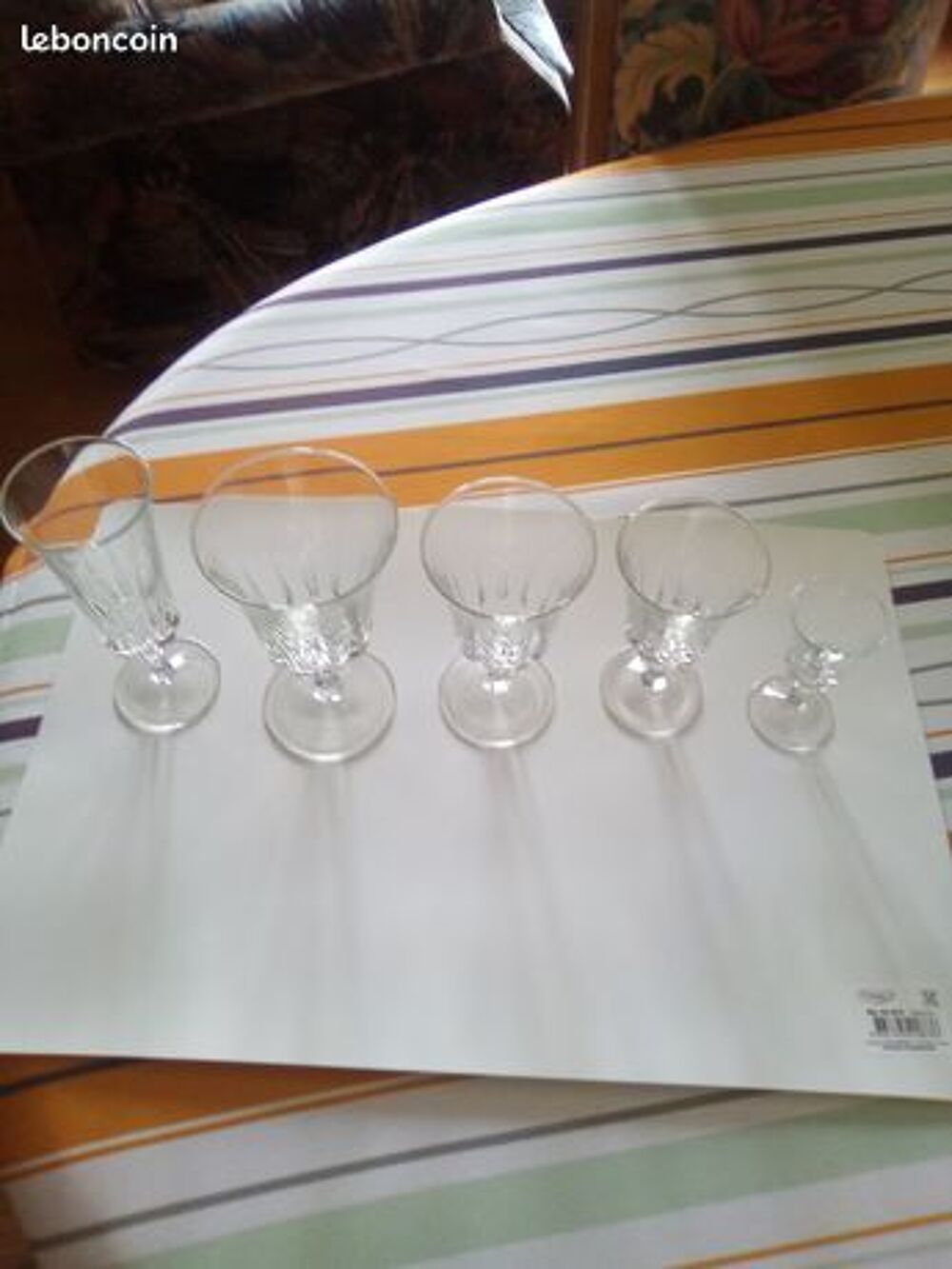 verres en cristal Décoration