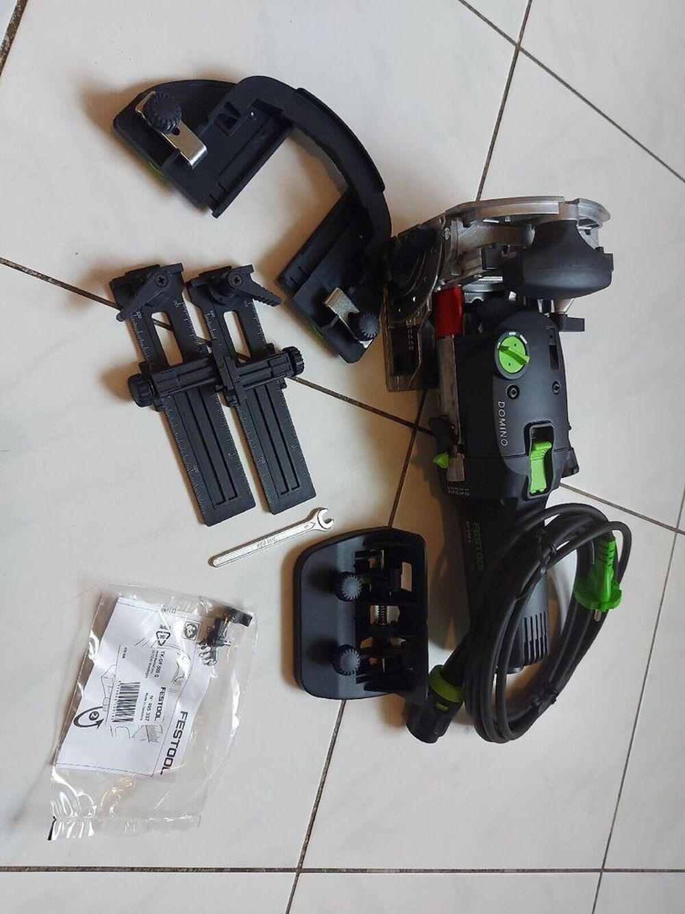 Menuisi&egrave;re Festool DF500 Domino Charges d'accessoires &amp; domi Bricolage