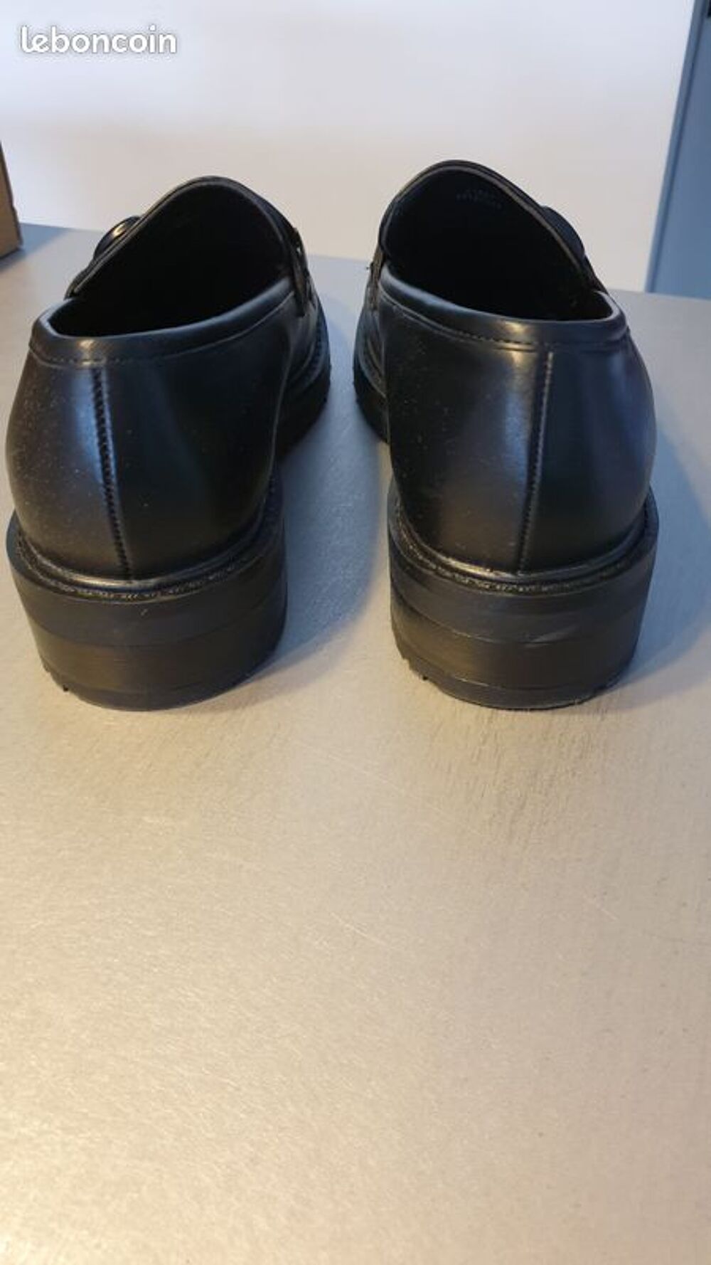 Chaussures femme noires en cuir Chaussures