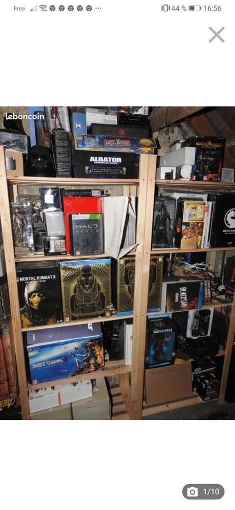 Coffret collector jeux vido ps4 Xbox one statut figurine assassin's creed star wars battlefield 0 Prigueux (24)