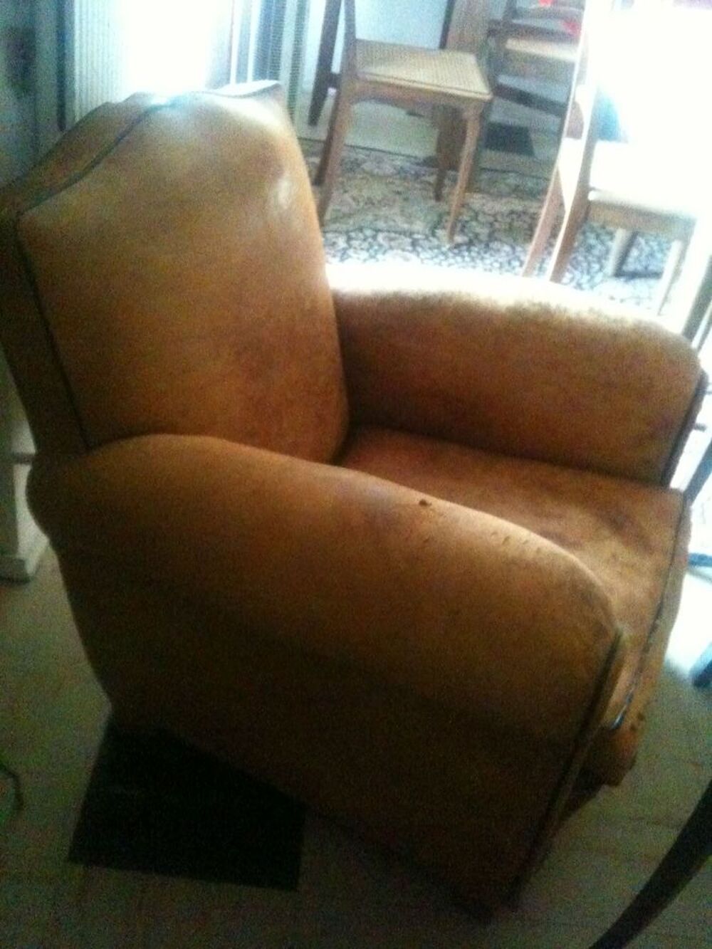 Fauteuil en cuir Meubles