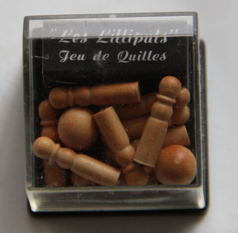 jeu miniature Marc Vidal 1989 Les Lilliputs QUILLES 15 Issy-les-Moulineaux (92)