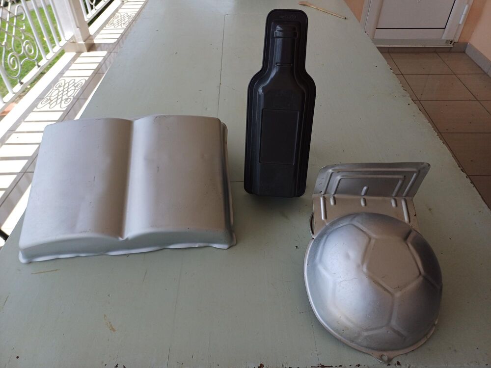 Lot de 3 moules d&eacute;coratifs pour tous vos &eacute;v&egrave;nements Cuisine