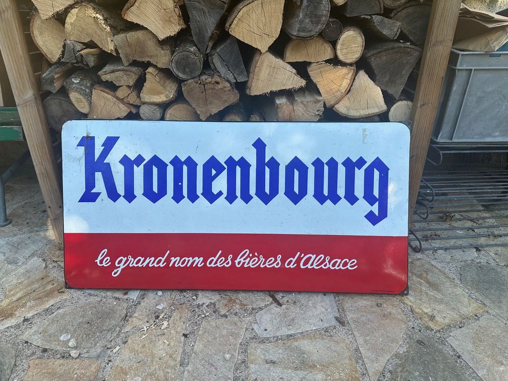 Plaque &eacute;maill&eacute;e Décoration