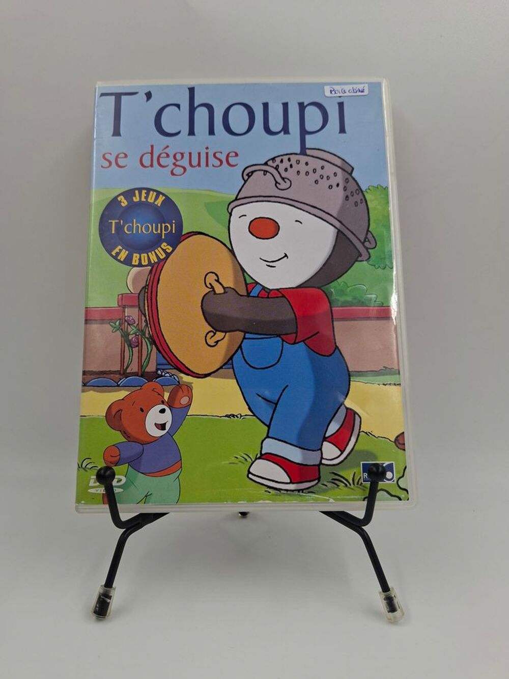 DVD T'Choupi se D&eacute;guise avec boite DVD et blu-ray