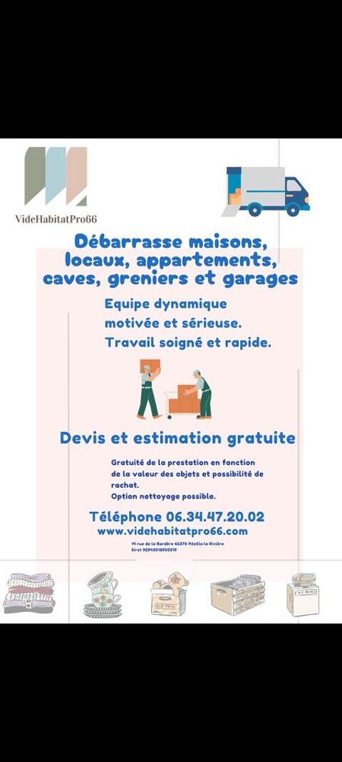 D&eacute;barras maison, appartement, cave ou garage ? Devis gratuit 0 66370 P�zilla-la-rivi�re