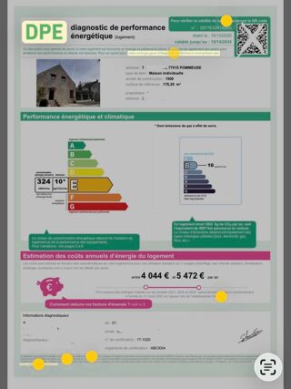  Maison � louer 9 pi�ces 175 m� Pommeuse