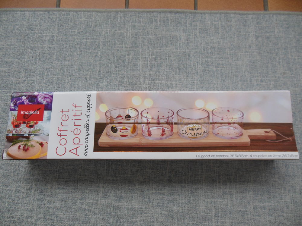 Coffret ap&eacute;ritif imagin&eacute;a neuf 
Décoration