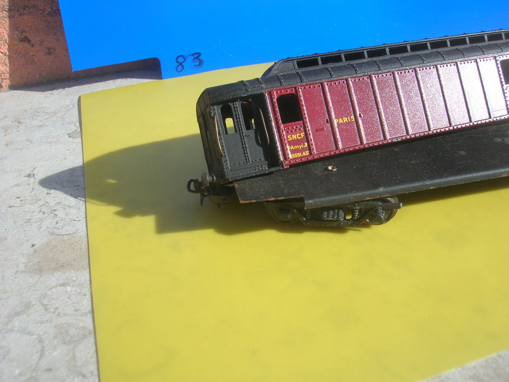 Train HO all&egrave;ge postale marque SMCF Jeux / jouets