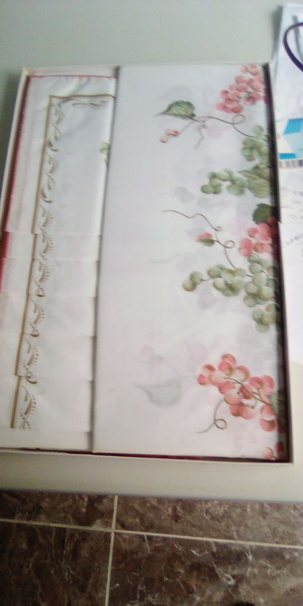 Nappe et serviettes Décoration