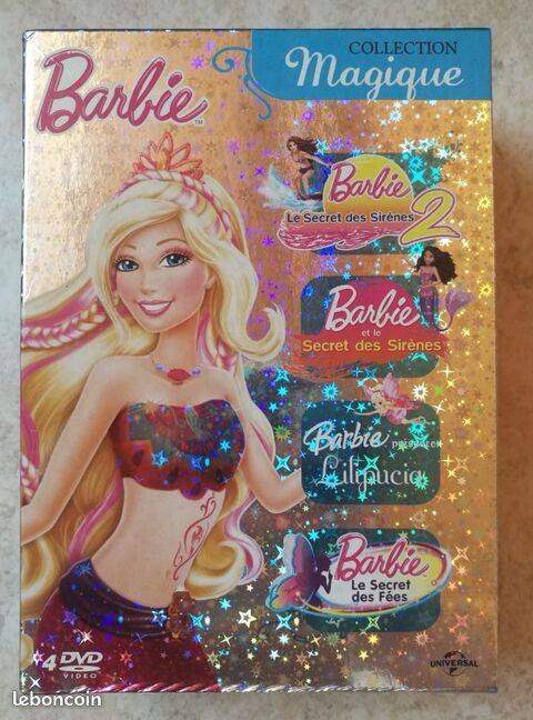 Coffret BARBIE 4 DVD Collection Magique 40 Orlans (45)