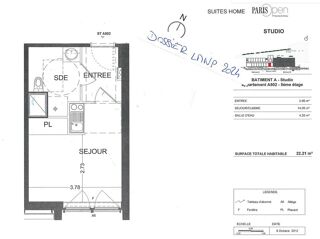  Appartement à vendre 1 pièce 22 m²
