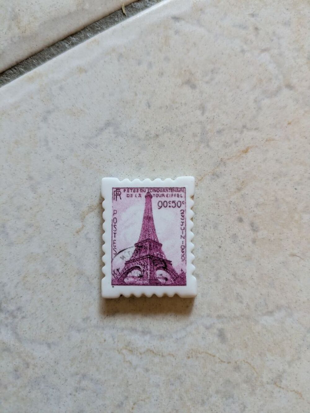 F&egrave;ves en c&eacute;ramique galette des rois
