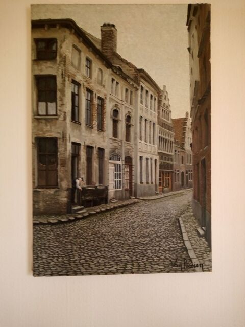 affair lot de 8 quadres peinture a huile 500 Annot (04)