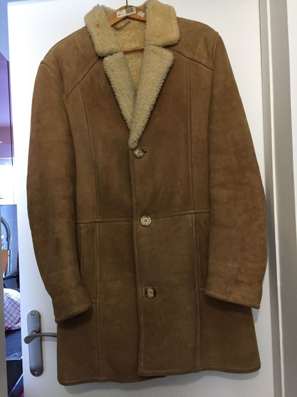 magnifique manteau peau de mouton retourn&eacute;e Vêtements