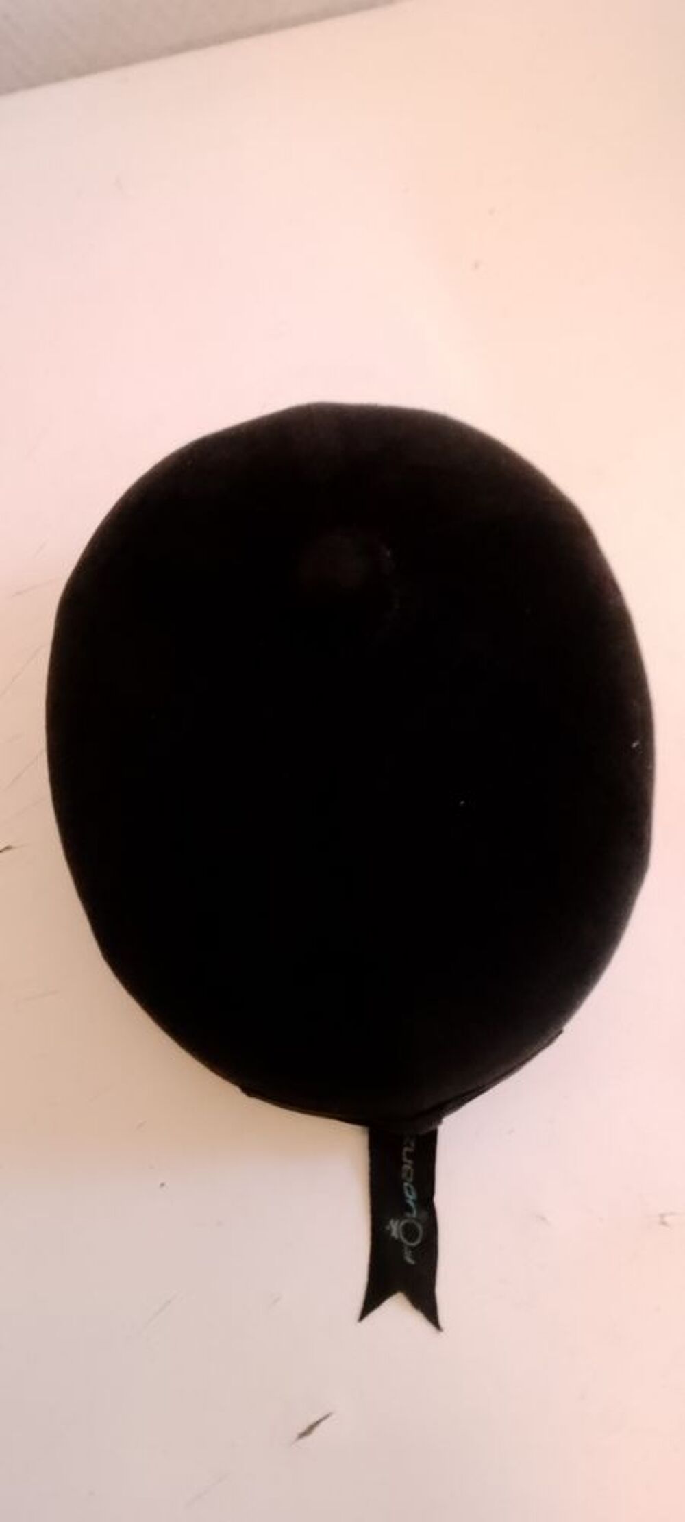 Casque &eacute;quitation noir taille 54cm Sports